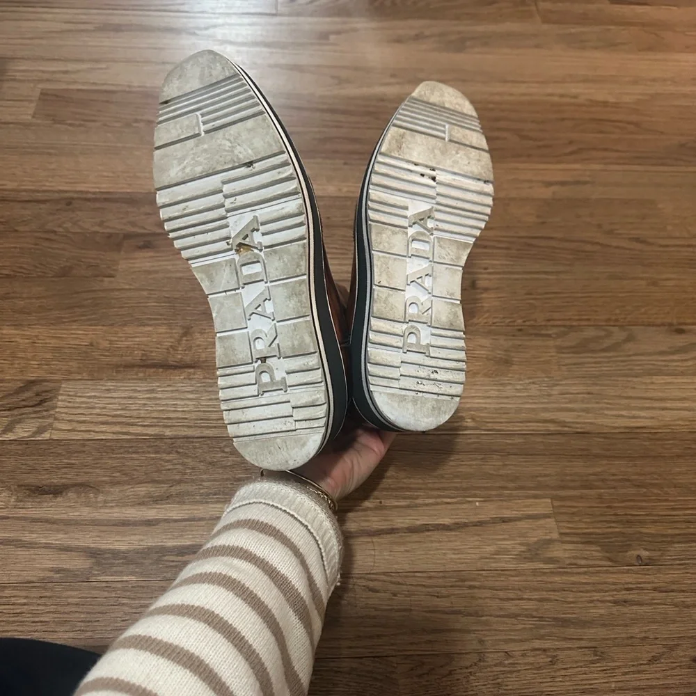Prada brown Chelsea boot sneaker - Picture 4 of 5